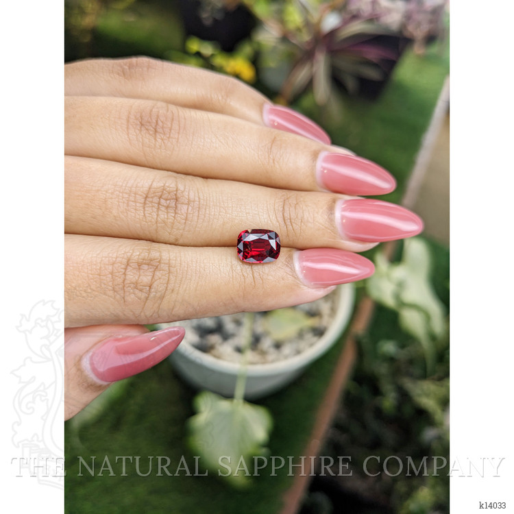 2.80 Ct. Garnet from Ceylon (Sri Lanka)