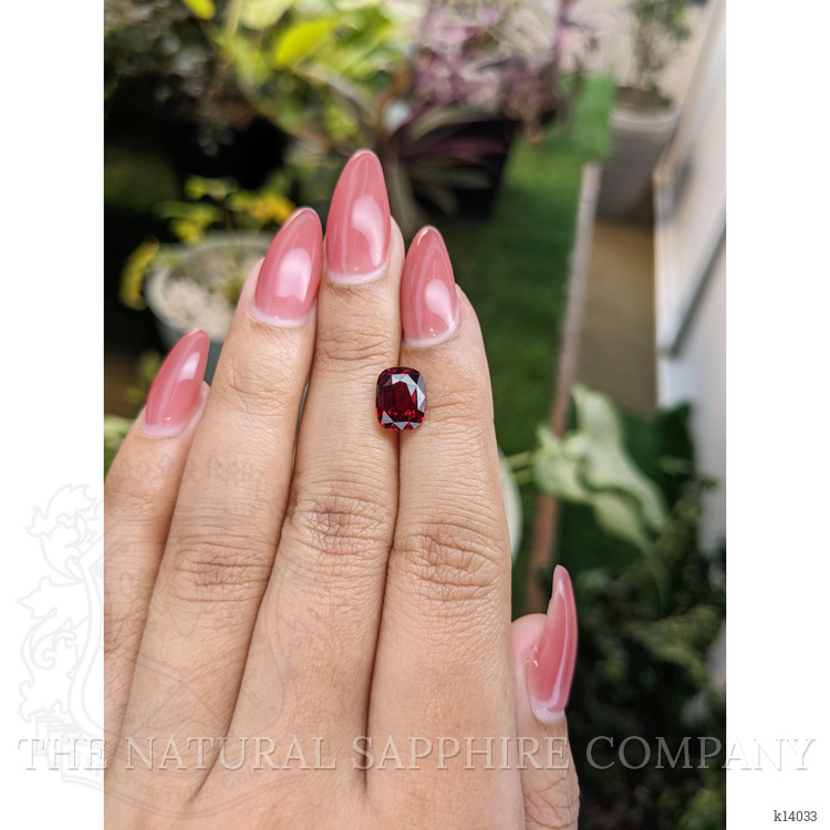 2.80 Ct. Garnet from Ceylon (Sri Lanka)