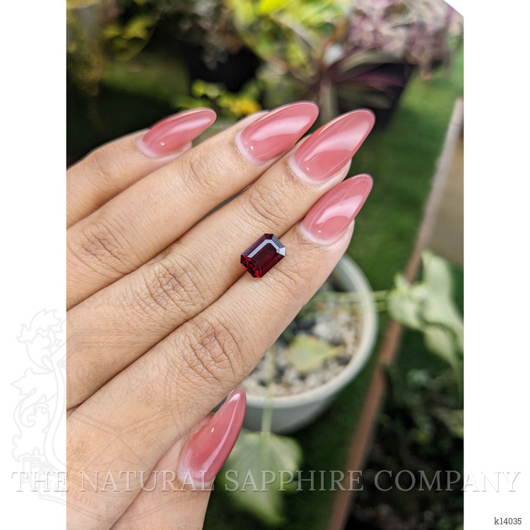 2.88 Ct. Garnet from Ceylon (Sri Lanka)