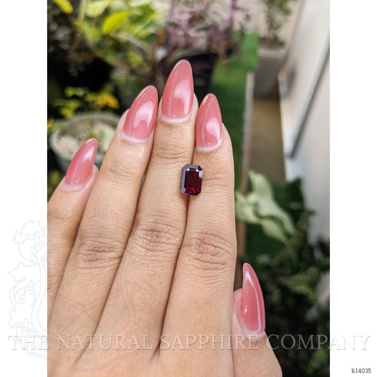 2.88 Ct. Garnet from Ceylon (Sri Lanka)