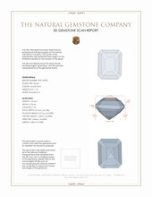 1.18 Ct. Spinel from Ceylon (Sri Lanka) 3 D Scan Report