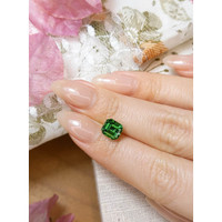 2.42 Ct. Tsavorite Garnet from Tanzania Life Style