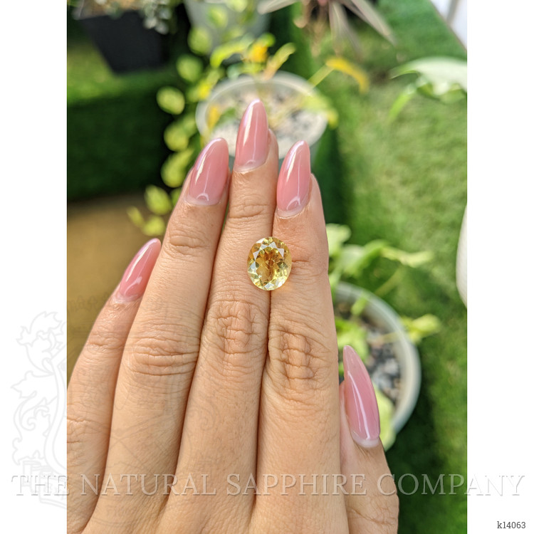 3.74 Ct. Citrine from Brazil