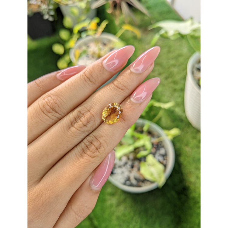 3.67 Ct. Citrine from Brazil