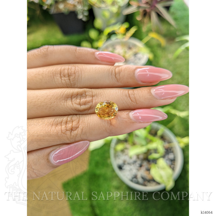 3.67 Ct. Citrine from Brazil