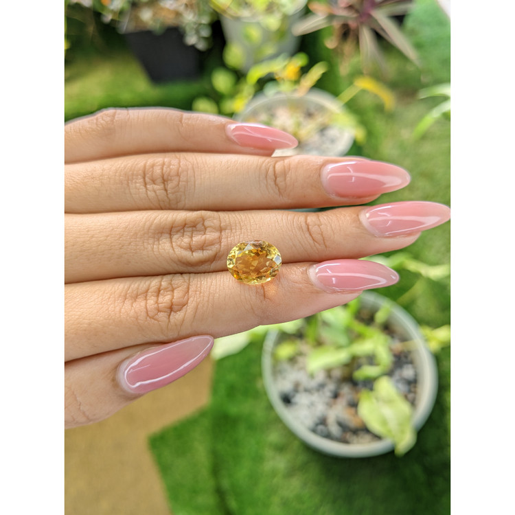 3.67 Ct. Citrine from Brazil