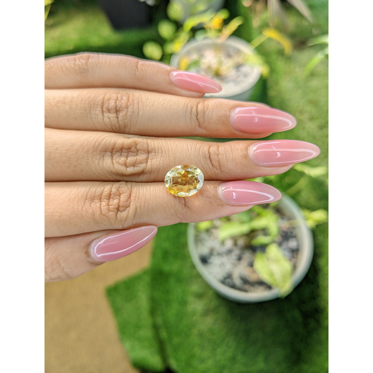 3.51 Ct. Citrine from Brazil