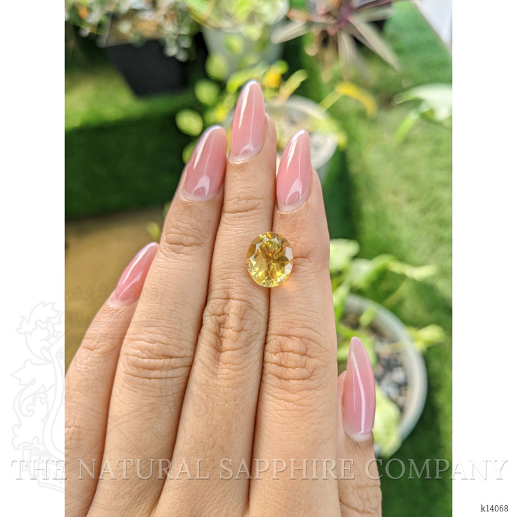 4.05 Ct. Citrine from Brazil