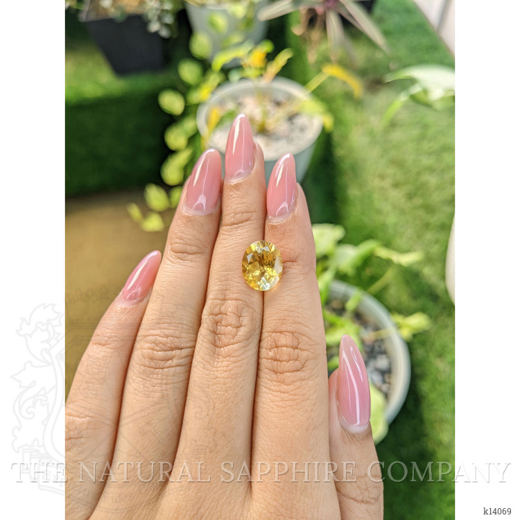 4.08 Ct. Citrine from Brazil