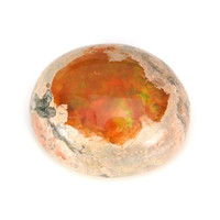26.37 Ct. Cabochon Fire Opal from Australia Video
