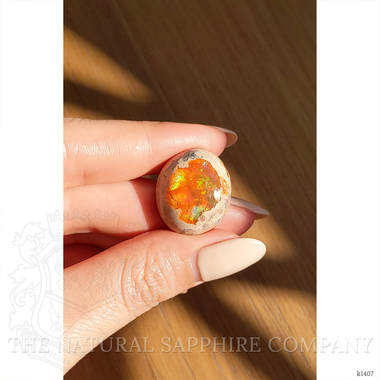 26.37 Ct. Cabochon Fire Opal from Australia