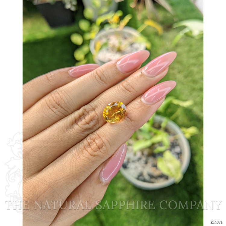 4.12 Ct. Citrine from Brazil