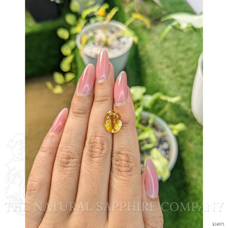 4.12 Ct. Citrine from Brazil