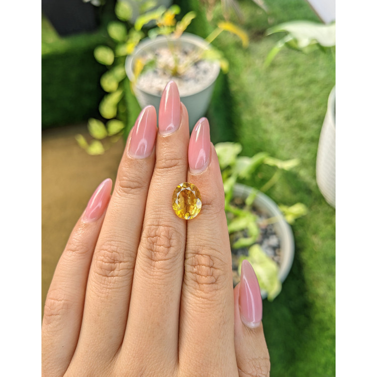 4.12 Ct. Citrine from Brazil