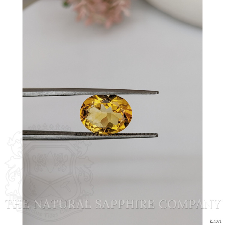 4.12 Ct. Citrine from Brazil