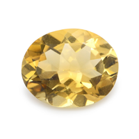 3.44 Ct.Tw. Oval Citrine