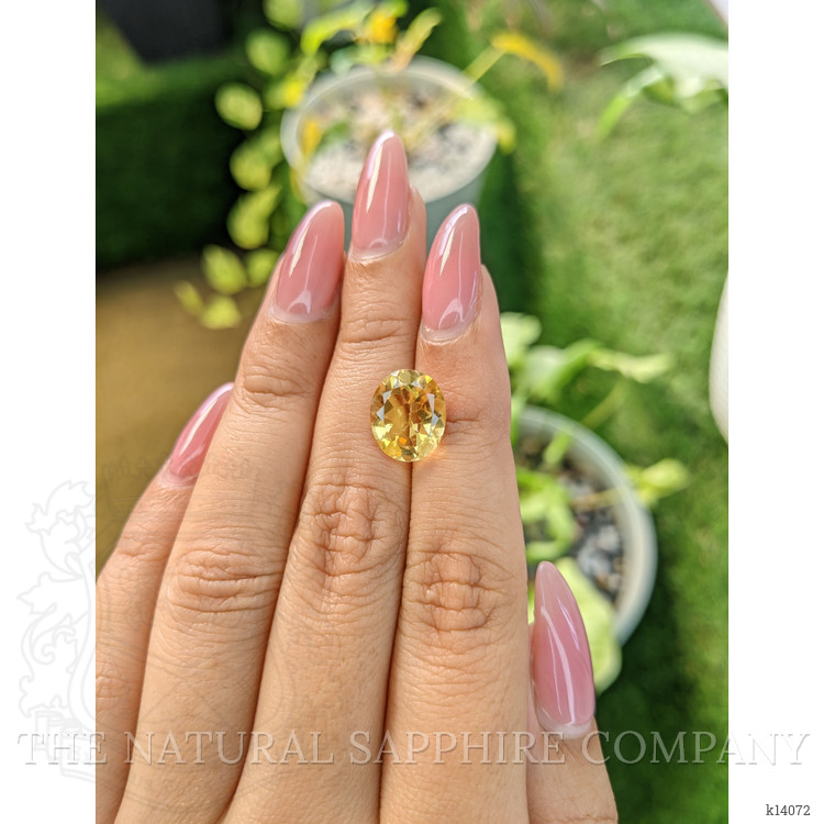 3.44 Ct. Citrine from Brazil