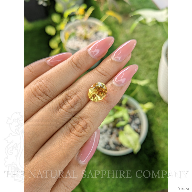 3.44 Ct. Citrine from Brazil