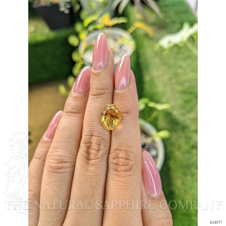 4.07 Ct. Citrine from Brazil