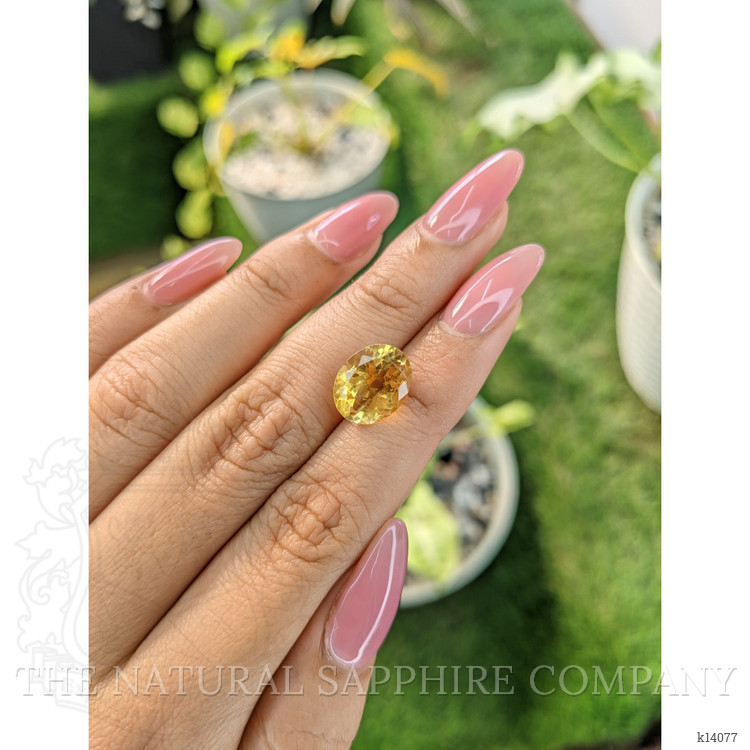 4.07 Ct. Citrine from Brazil