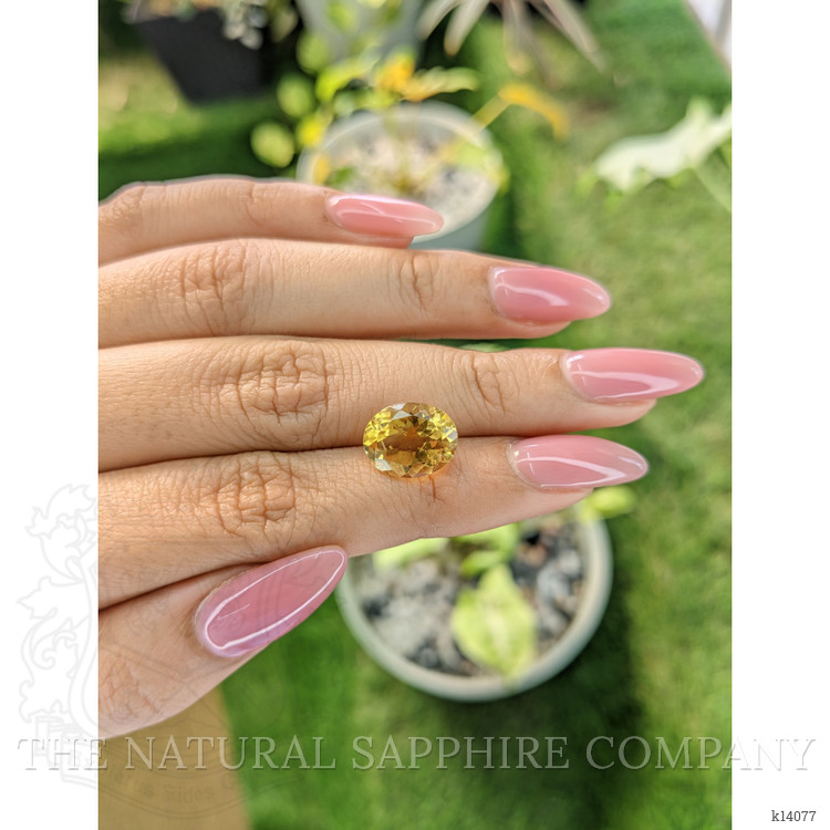 4.07 Ct. Citrine from Brazil