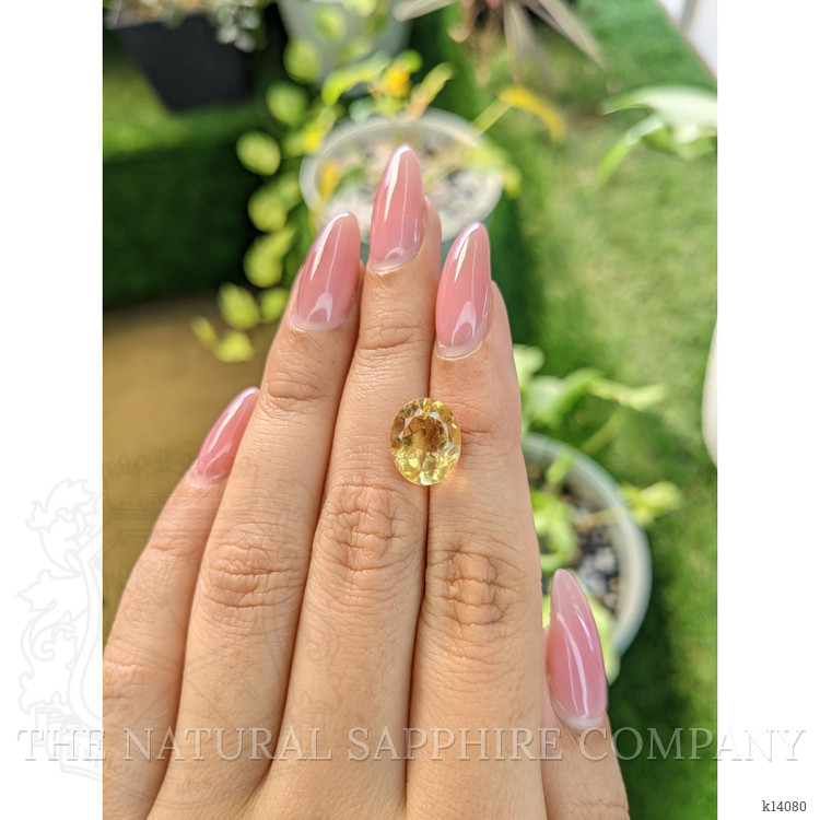 4.10 Ct. Citrine from Brazil