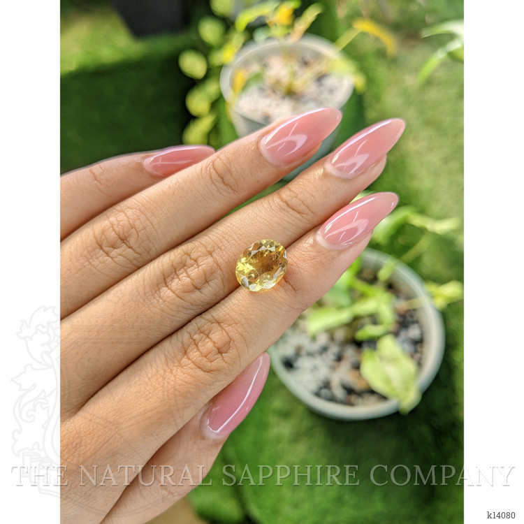 4.10 Ct. Citrine from Brazil