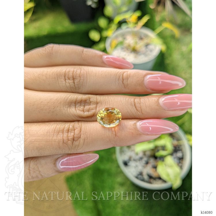 4.10 Ct. Citrine from Brazil
