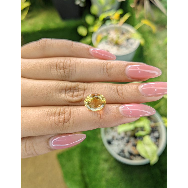 4.10 Ct. Citrine from Brazil