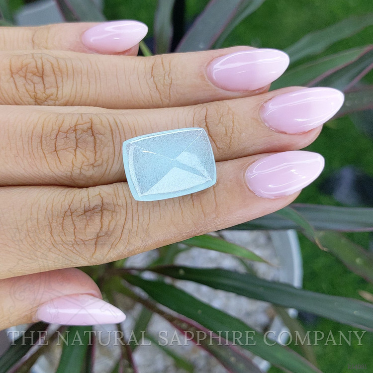 14.73 Ct. Cabochon Aquamarine from Ceylon (Sri Lanka)