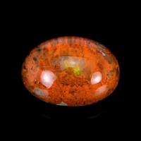 11.83 Ct. Cabochon Fire Opal from Australia Video