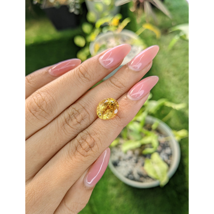 4.12 Ct. Citrine from Brazil