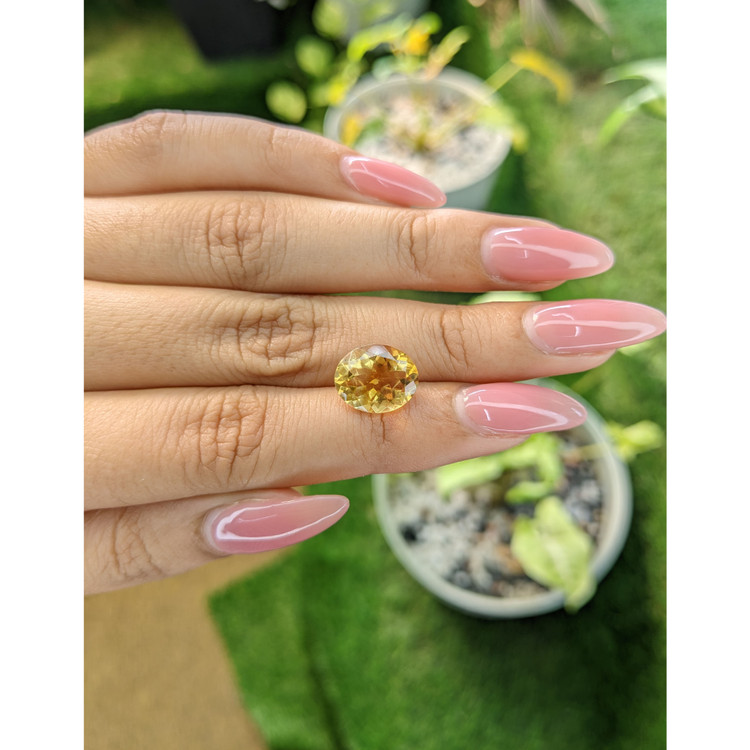 3.59 Ct. Citrine from Brazil