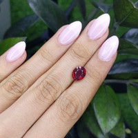 3.30 Ct. Garnet from Ceylon (Sri Lanka) Life Style