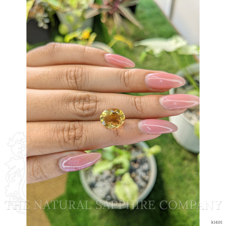 4.10 Ct. Citrine from Brazil