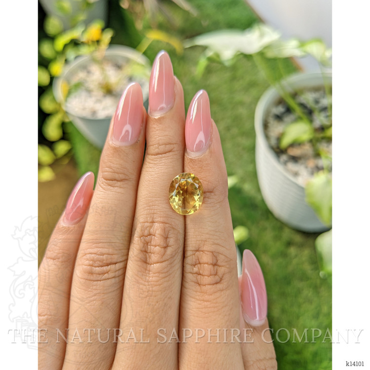 4.10 Ct. Citrine from Brazil