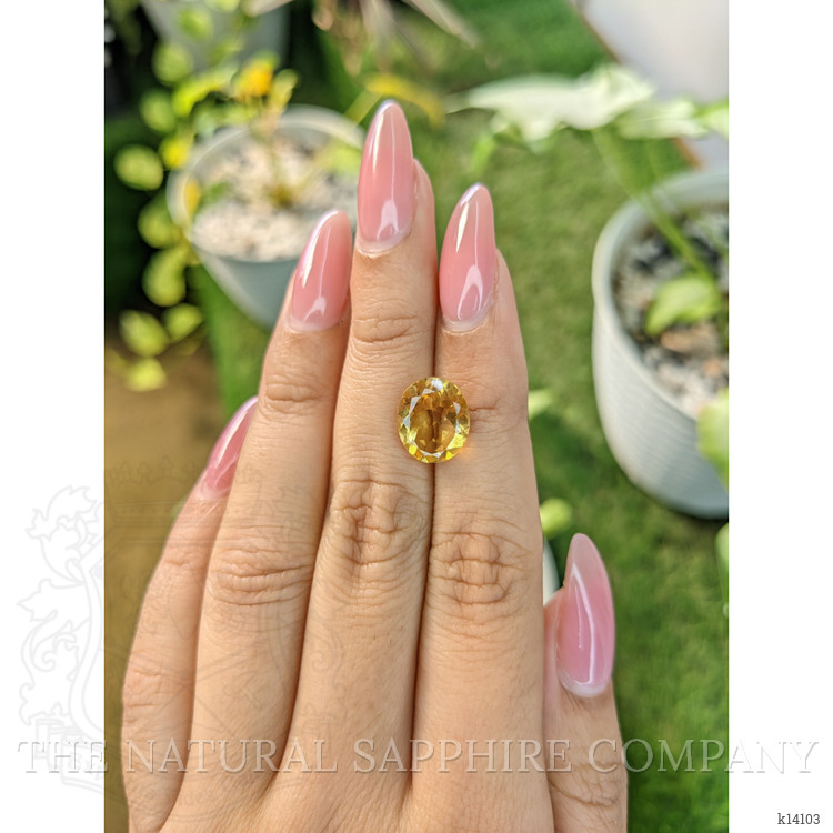 3.65 Ct. Citrine from Brazil