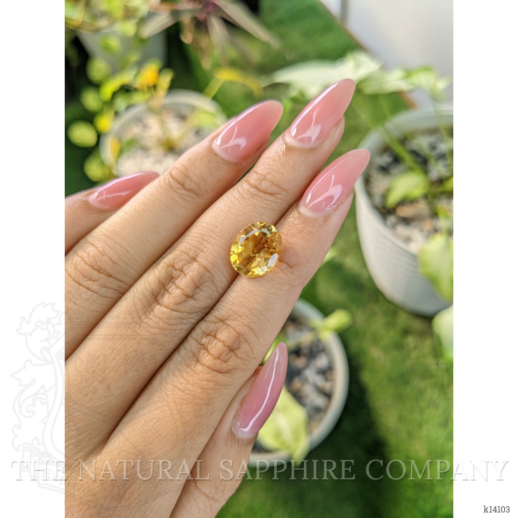 3.65 Ct. Citrine from Brazil