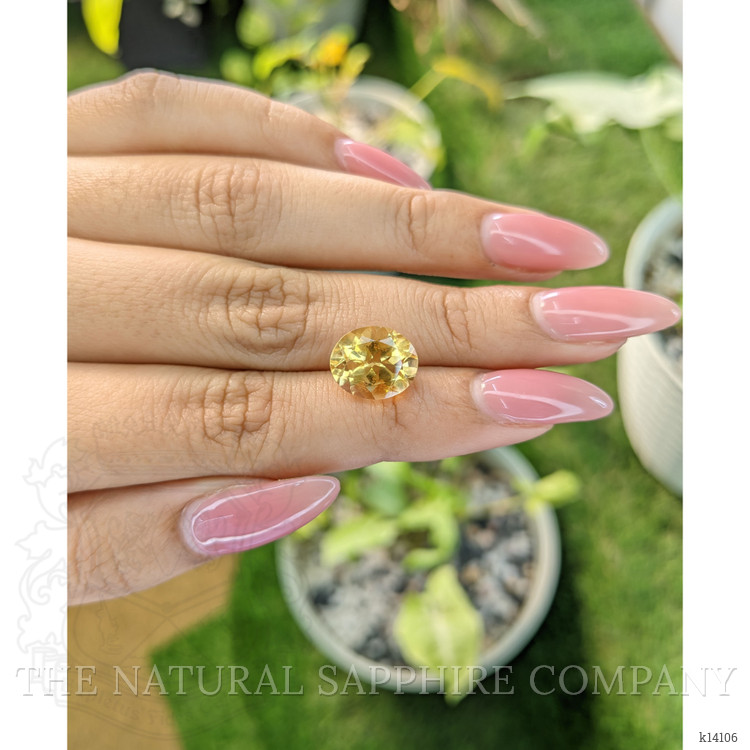 4.13 Ct. Citrine from Brazil