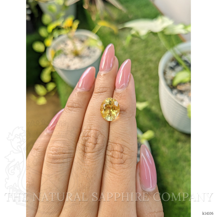 4.13 Ct. Citrine from Brazil