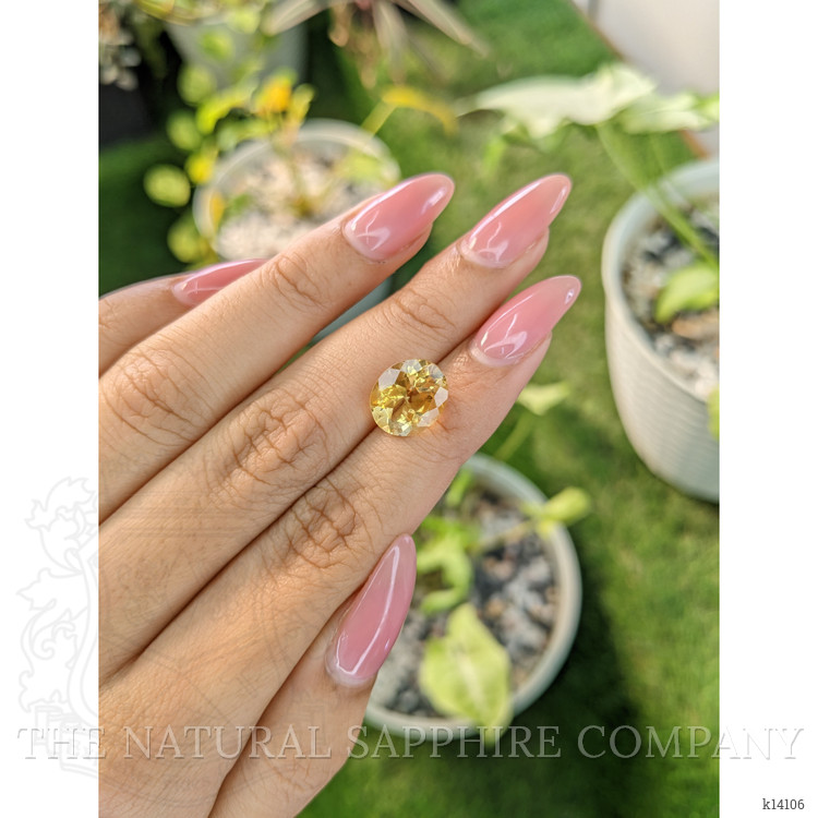 4.13 Ct. Citrine from Brazil