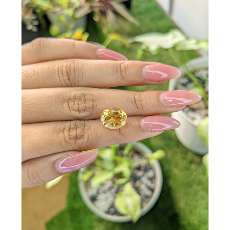 4.37 Ct. Citrine from Brazil