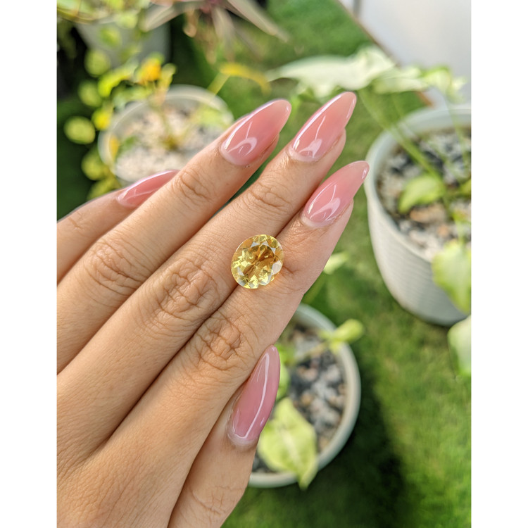 4.37 Ct. Citrine from Brazil