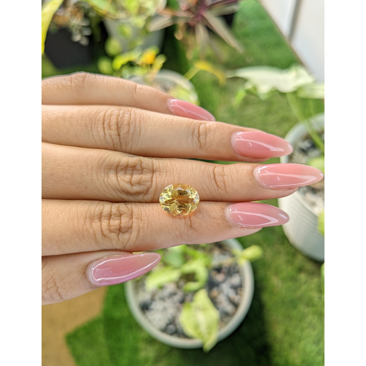 3.82 Ct. Citrine from Brazil