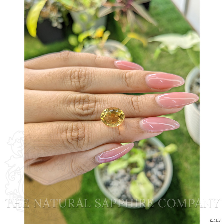 3.81 Ct. Citrine from Brazil