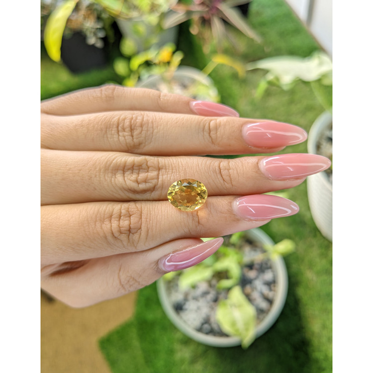 3.81 Ct. Citrine from Brazil