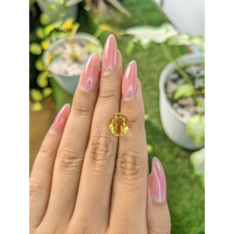 3.81 Ct. Citrine from Brazil