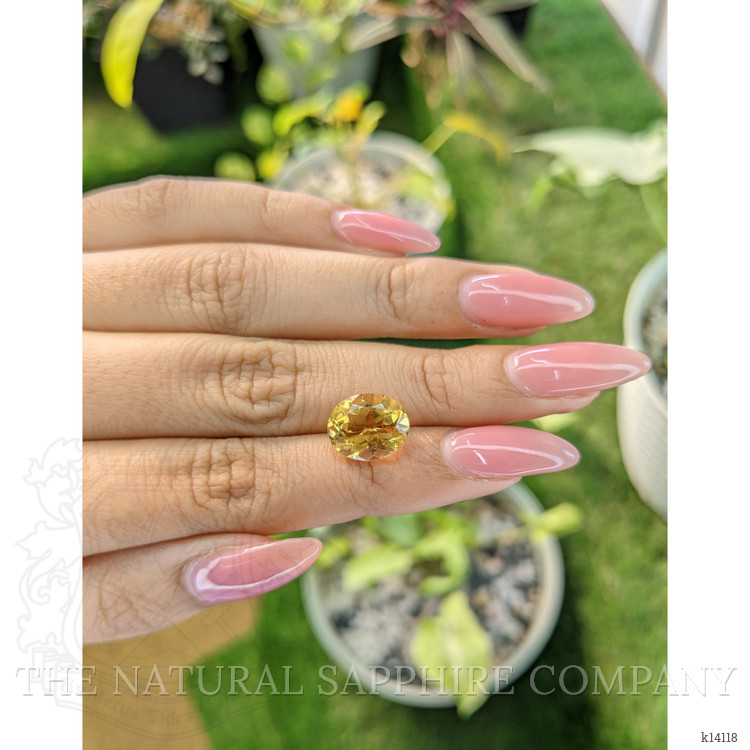 3.81 Ct. Citrine from Brazil