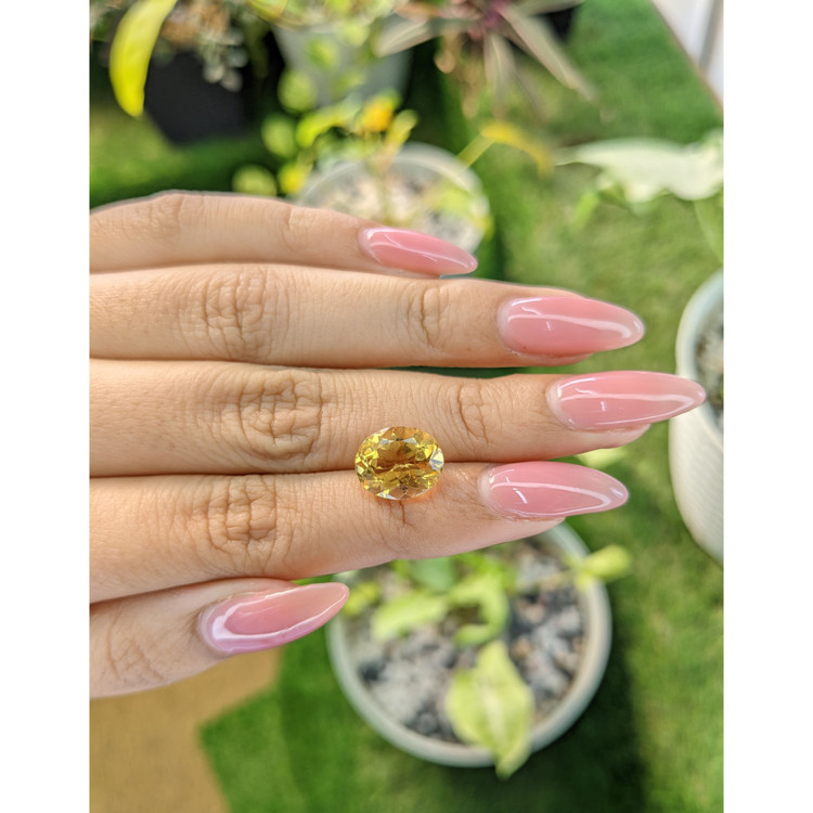 3.81 Ct. Citrine from Brazil