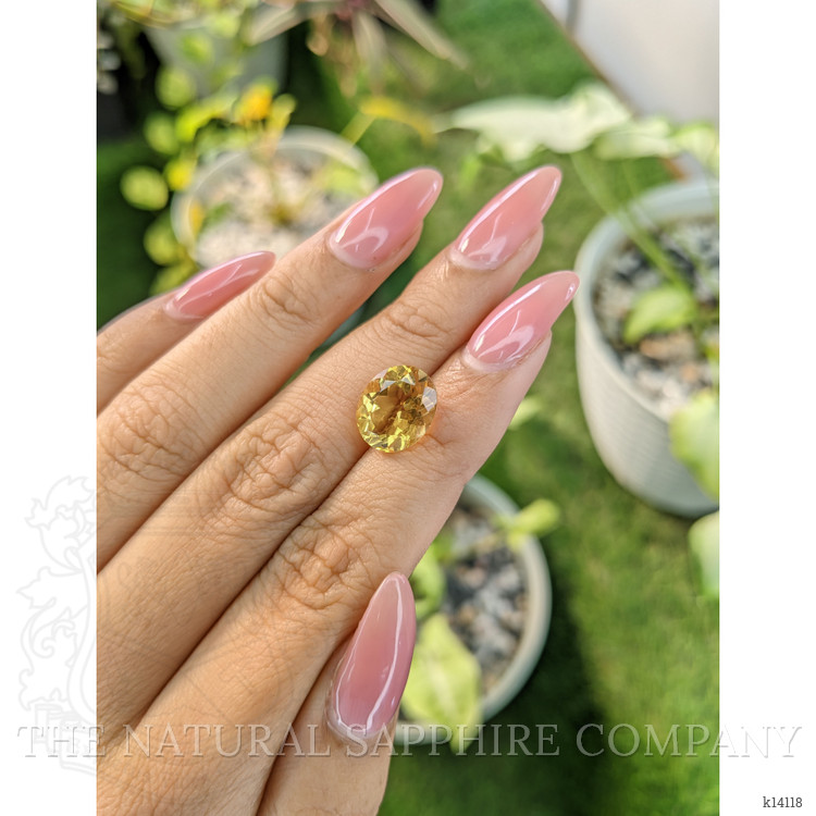 3.81 Ct. Citrine from Brazil